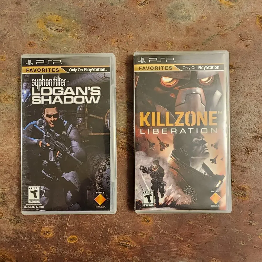 Game - Syphon Filter Logan's Shadow & Killzone Liberation [Dual Pack] (CIB), PSP